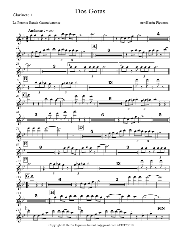 La imagen puede contener una previsualizacion de una partitura